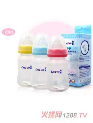 皇嬰標(biāo)口PP奶瓶120ML
