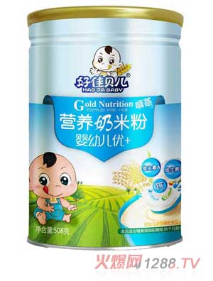 好佳貝兒嬰幼兒優(yōu)+營(yíng)養(yǎng)奶米粉