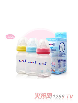 皇嬰標(biāo)口PP奶瓶120ML