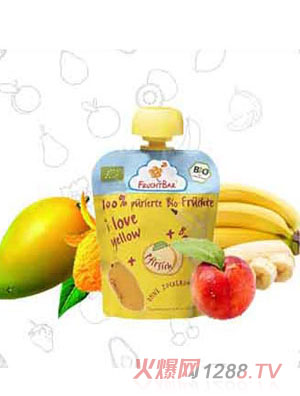 果貝兒混合果泥香蕉桃芒果味