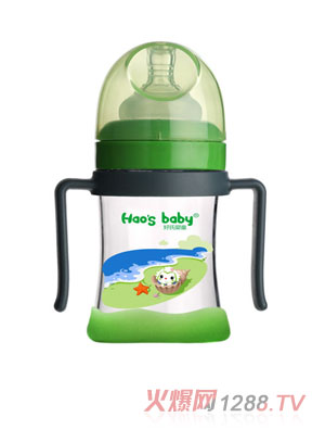 好氏嬰童海螺印花灰色雙柄奶瓶（?。?><div
                                                class=