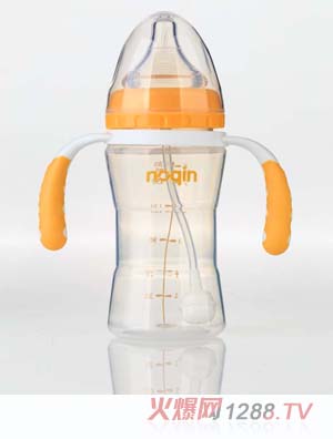 諾親pp奶瓶 黃色