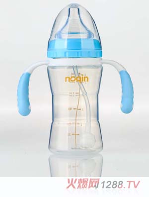 諾親ppsu奶瓶 藍色