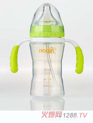 諾親ppsu奶瓶 綠色