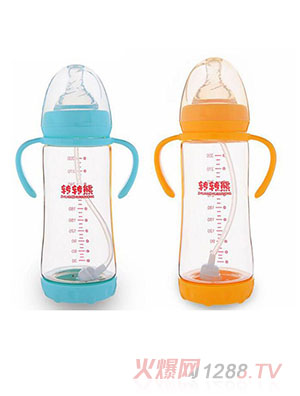 轉(zhuǎn)轉(zhuǎn)熊進(jìn)口PPSU奶瓶300ml