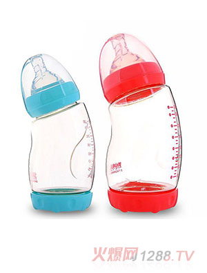 轉(zhuǎn)轉(zhuǎn)熊寬口徑PPSU奶瓶260ml