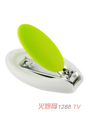 陽(yáng)光兔寶寶指甲鉗綠色