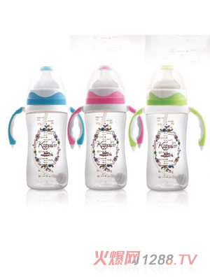 卡比恩PPSU寬口自動(dòng)奶瓶300ml