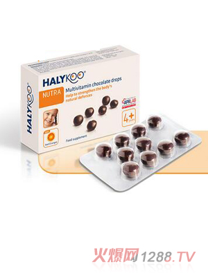 好樂酷兒童復(fù)合維生素巧克力豆