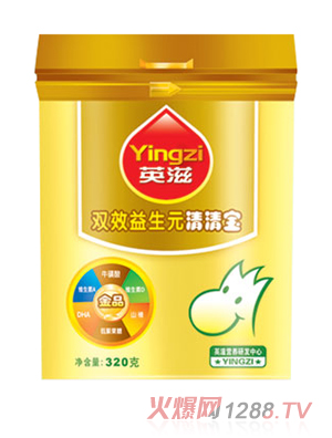 英滋雙效益生元清清寶