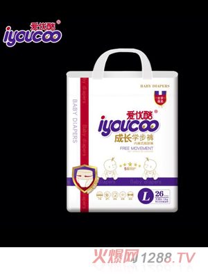 愛優(yōu)酷成長學步褲 L26