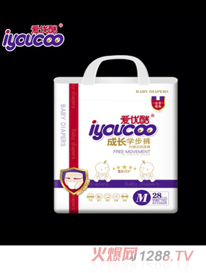 愛優(yōu)酷成長學步褲 M28