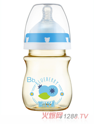 比酷熊ppsu奶瓶-藍莓圖案