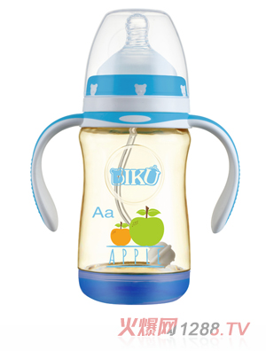 比酷熊ppsu奶瓶-蘋果圖案