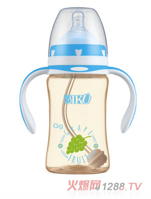 比酷熊ppsu奶瓶-葡萄圖案