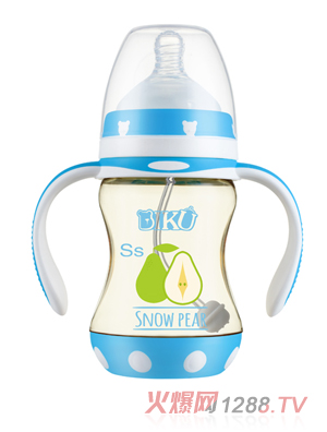 比酷熊ppsu奶瓶-雪梨圖案