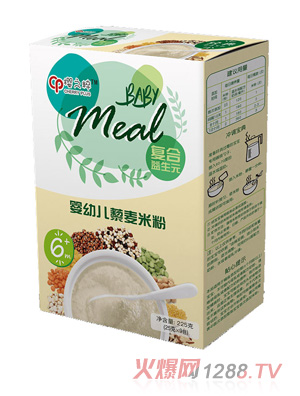 櫻之粹嬰幼兒藜麥米粉盒裝復(fù)合益生元