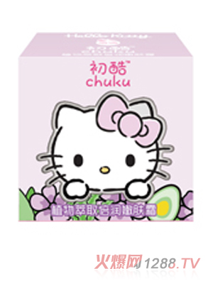 Hello Kitty初酷植物萃取倍潤(rùn)嫩膚霜 盒裝