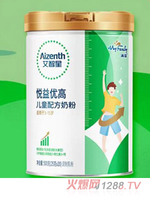 滿嘉悅益優(yōu)高兒童配方奶粉
