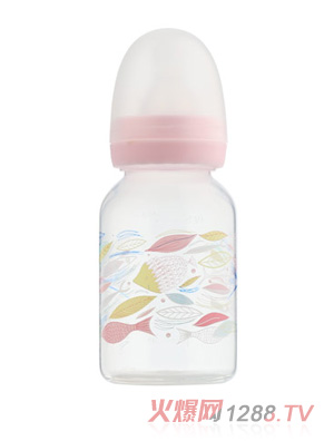 比因美特標(biāo)口PP繽紛奶瓶150ml