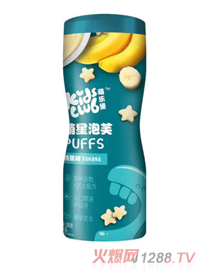 萌樂(lè)堡萌星泡芙香蕉味50克