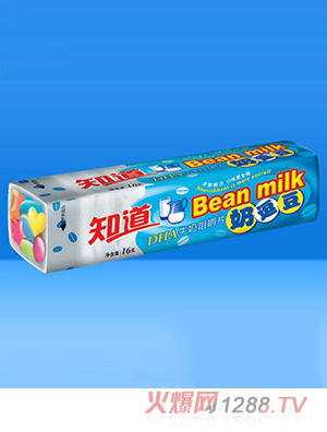 知道奶逗豆DHA牛奶咀嚼片