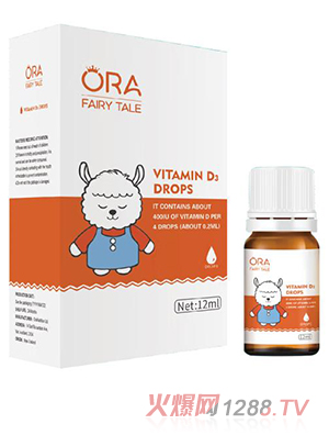 澳拉童話維生素D3滴液