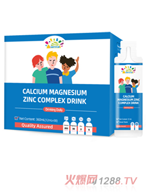 叁佰添鈣鎂鋅復合飲品