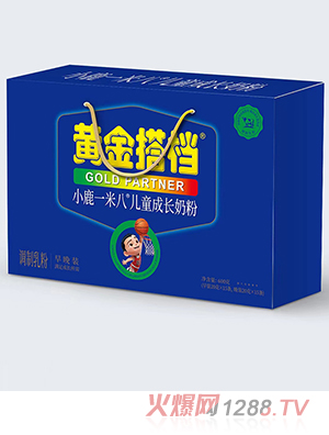 黃金搭檔小鹿一米八兒童成長奶粉