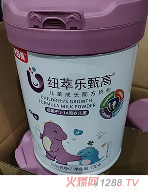 貝因美紐萃樂甄高兒童成長(zhǎng)配方奶粉