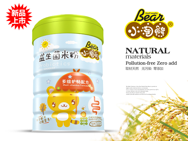 小淘熊多維護(hù)暢益生菌米粉a