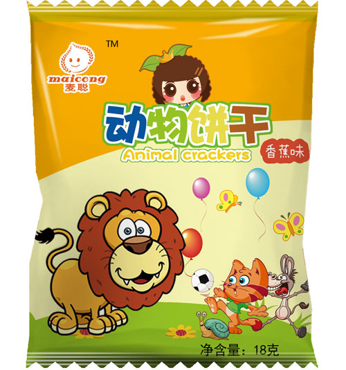 麥聰動物餅干香蕉味