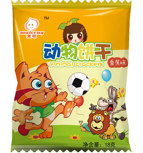 麥聰動物餅干香蕉味