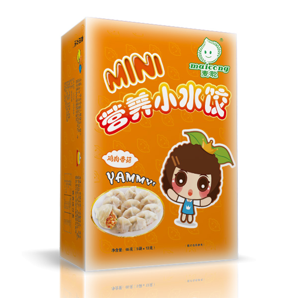麥聰營(yíng)養(yǎng)小水餃雞肉香菇