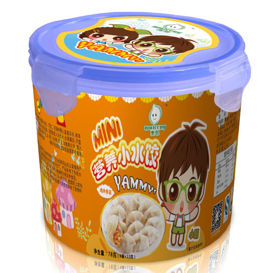 麥聰雞肉香菇營(yíng)養(yǎng)小水餃