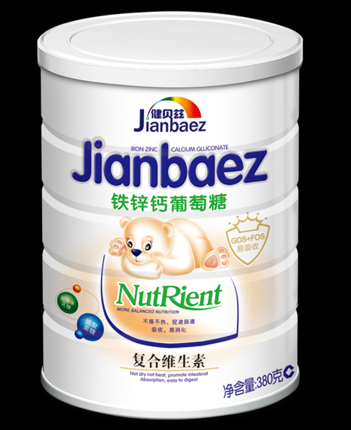 健貝茲鐵鋅鈣葡萄糖