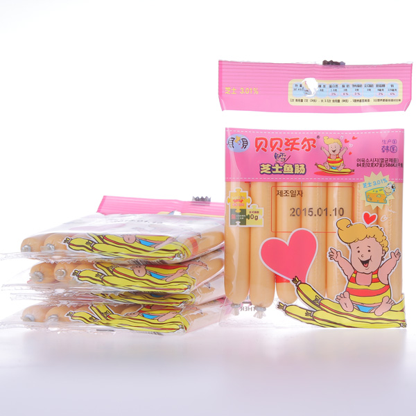 貝貝沃爾芝士鱈魚(yú)腸黃腸