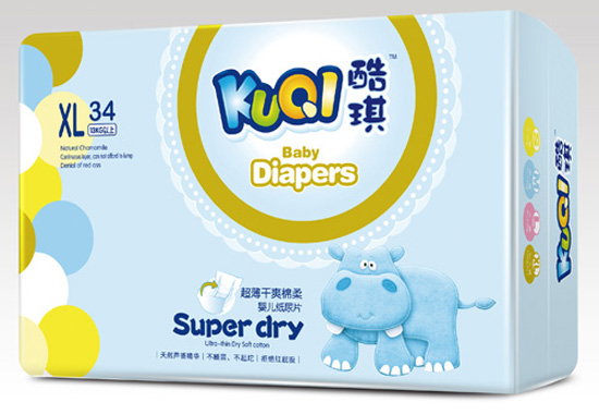 酷琪棉柔系列尿片XL碼